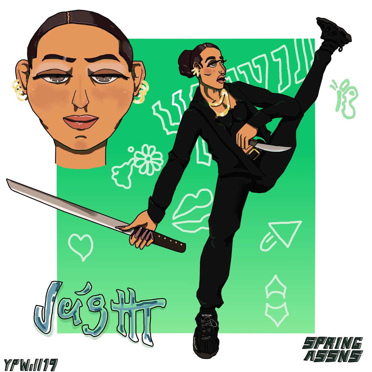 YoungProd_Will's tweet photo. Spring Assassins '24 1/6 "Jeightart" https://t.co/WnjcKM1mvn