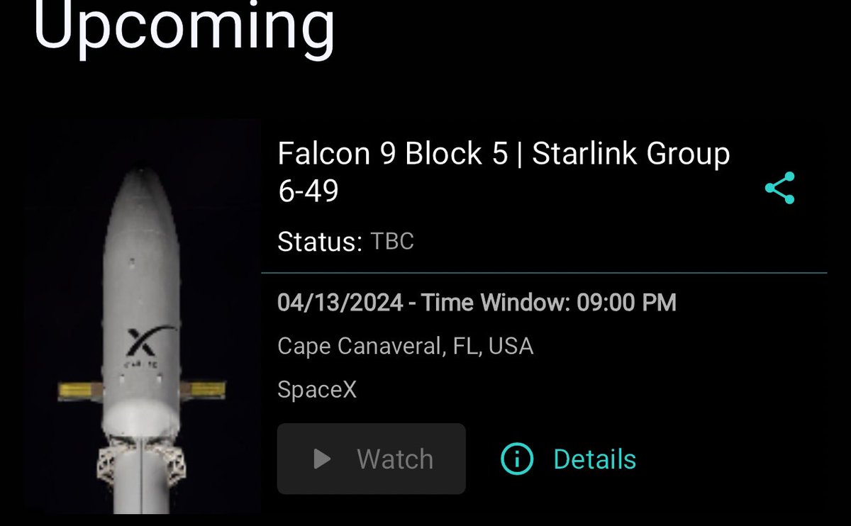 mconradis's tweet photo. Thank you, @elonmusk @SpaceX https://t.co/R6Eqx6nKAf