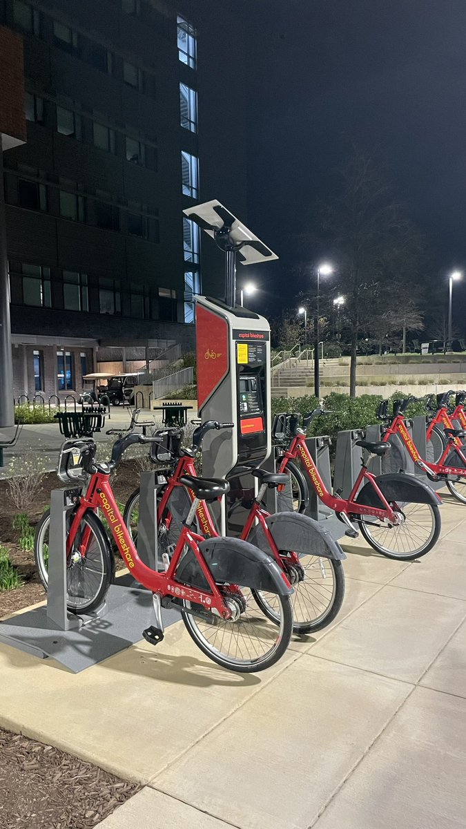 Welcome to the @bikeshare life @GeorgeMasonU!