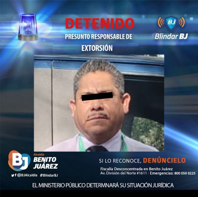 🚨El Equipo de Proximidad #BlindarBJ detuvo a un sujeto por extorsión en Parroquia, Del Valle.🚔