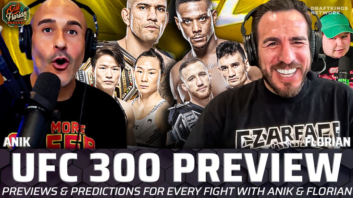 🚨YOU KNOW WHAT IT IS!!🚨 EP. 481: #UFC300 Breakdown & Predictions For Every Fight with @Jon_Anik & @KennyFlorian Featuring @BrianPetrieMMA Presented by @DraftKings with @DKNetwork youtu.be/d9kYv0u-_mg