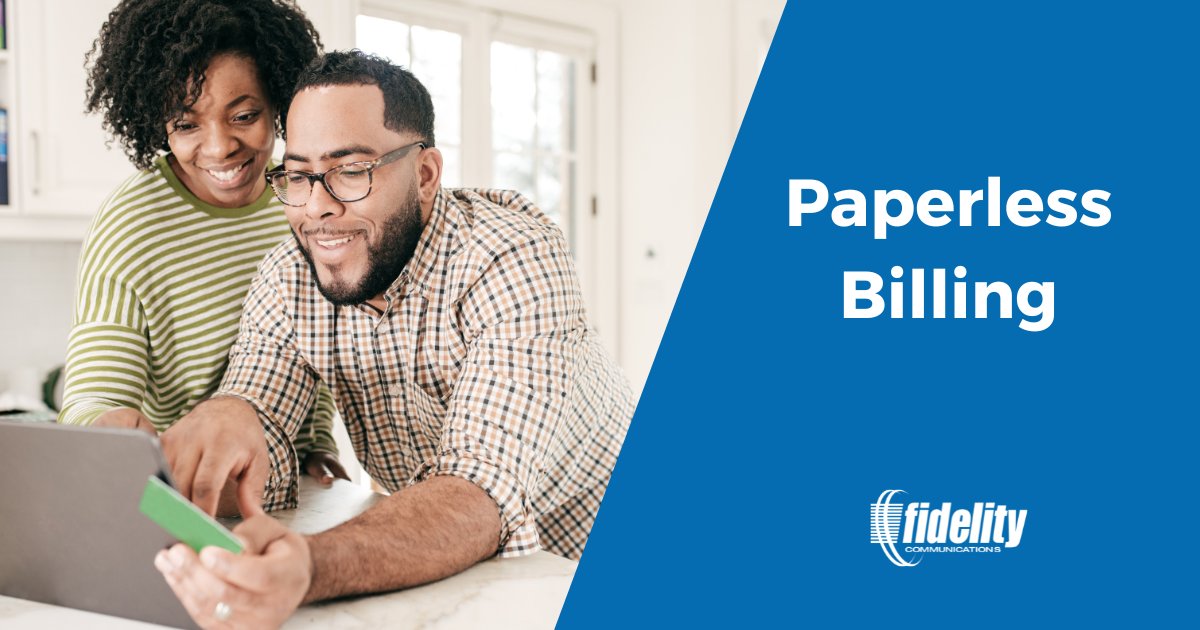 With paperless billing, you'll receive your Fidelity statement as soon as it's available, right to your email inbox! Find out how to switch to Paperless Billing at bit.ly/3xKm4oO #PaperlessBilling #Convenience