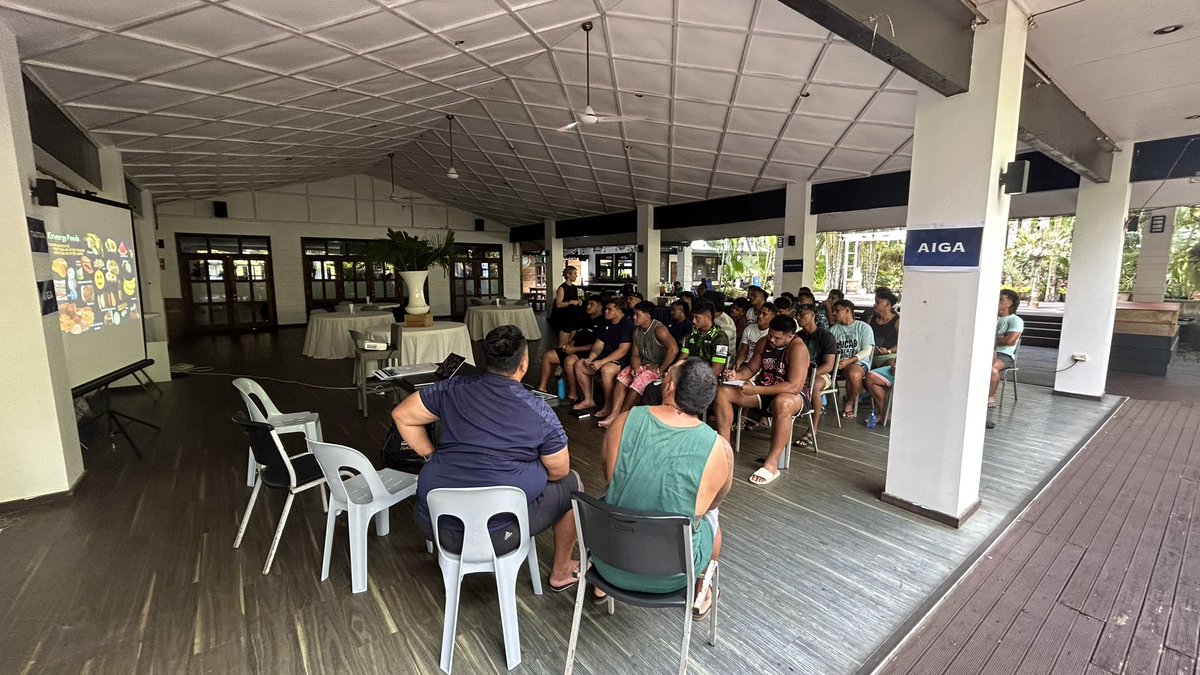 As part of the <a href="/WorldRugby/">World Rugby</a> Pacific Combine, we offered each team a nutritional workshop run by <a href="/ElizaFreney/">Eliza Freney</a>. On the players journey towards professionalism, what they learn off the field is as important as what they learn on the field…good habits they will keep for a lifetime.