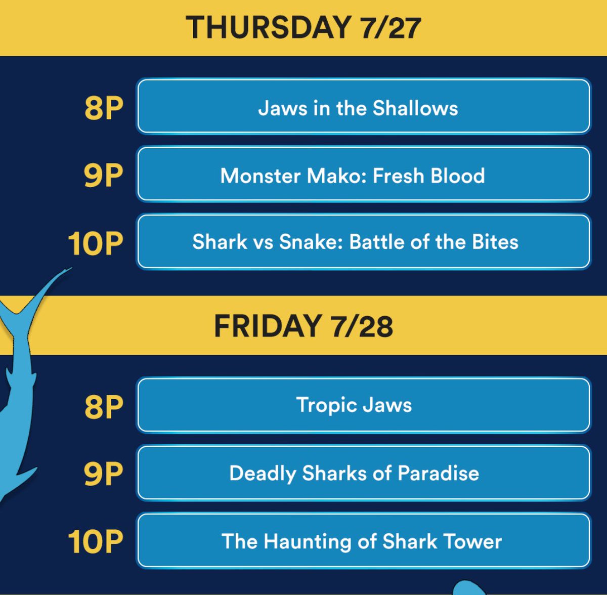 Shark Week is 07/23/2024-07/29/2024! Who is ready? #SharkWeek $SC #sharkcat  Are you in?