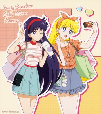 Sailor Moon Cosmos x Namco Cards threelights.net #SailorMoonCosmos #tradingcards #SailorMoon #usagitsukino #chibiusa #amimizuno #makotokino #reihino #minakoaino