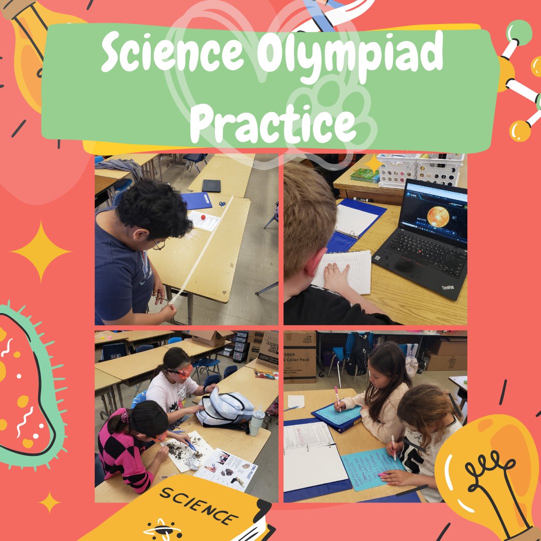 It is so great to see our Panthers eagerly preparing for this year's Science Olympiad competition in a few weeks.  Thank you, Mr. Chang, for being Palm's Coach this year!  Our students look forward to Wednesday practices!  #proudtobeapanther🐾 #proudtobehlpusd🐾♻