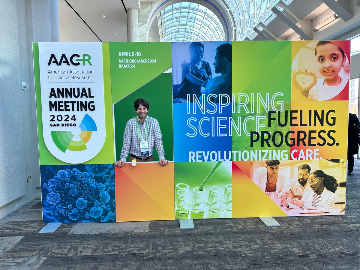 22,000 attendants. 7,200 abstracts. Can’t believe my first @AACR meeting is over! Going back with a lot of new ideas and some potential collaborations. A big thank you to @muschollings for the scholarship to attend! #AACR24 #CARTregs #immunologymatters aacrjournals.org/cancerres/arti…