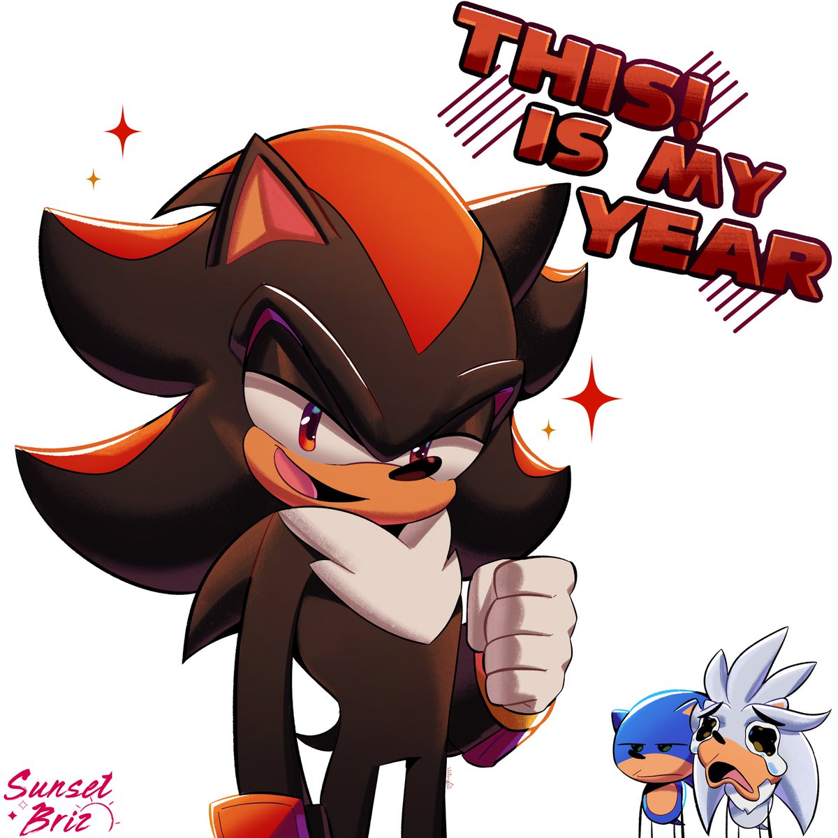 It's the year of shadow, baby!!✨ #ShadowTheHedgehog 
#sonicthehdgehog #YearOfShadow #FearlessYearOfShadow