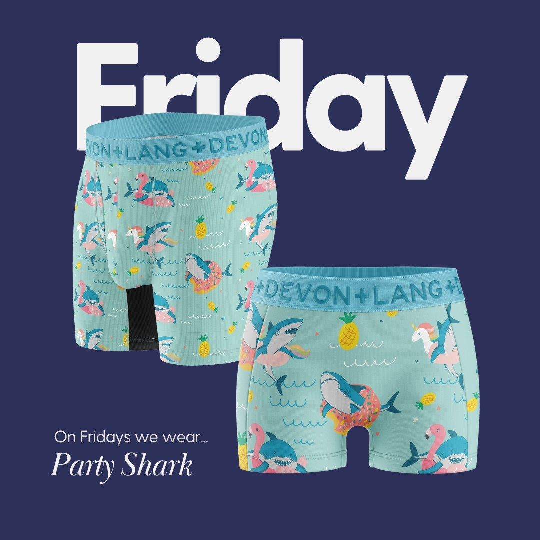 🦈 Are you ready for #SharkWeek? Available in MEN and WOMEN'S sizes! AD devonandlang.com/search?q=shark… 

SPECIAL OFFER: Save 15% off with code, thereviewwire 

#partyshark #undies #OOTD