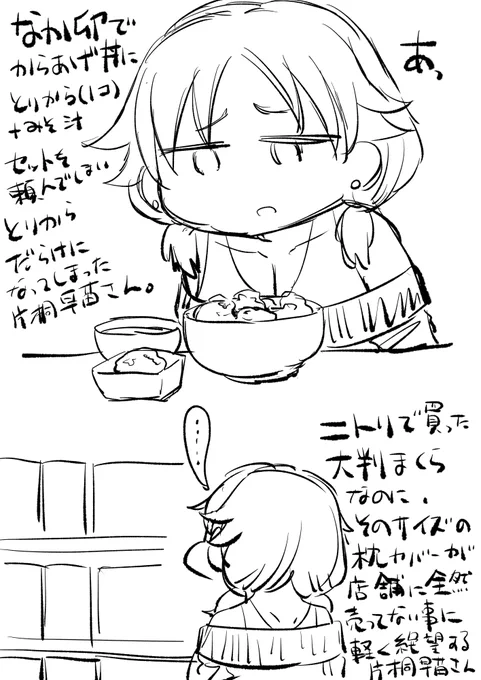 これは中年独身者を片桐早苗さんに変換して日記を描く健康法です。 