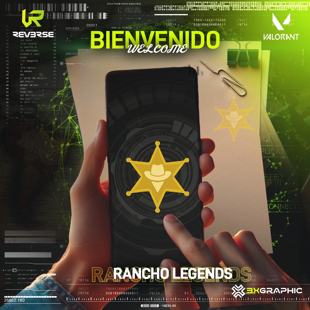 ¡Nos llegó una Notificación!

<a href="/StarLegendsEs/">Star Legends eSports</a> "Rancho Legends" equipo de México 🇲🇽 se ha inscrito a #REV3RSE.

Equipo 6 de 16 👀

Muchos exitos en este evento. 🏆

Designer: @BxStudio_ 

#VALORANT #VCTCN