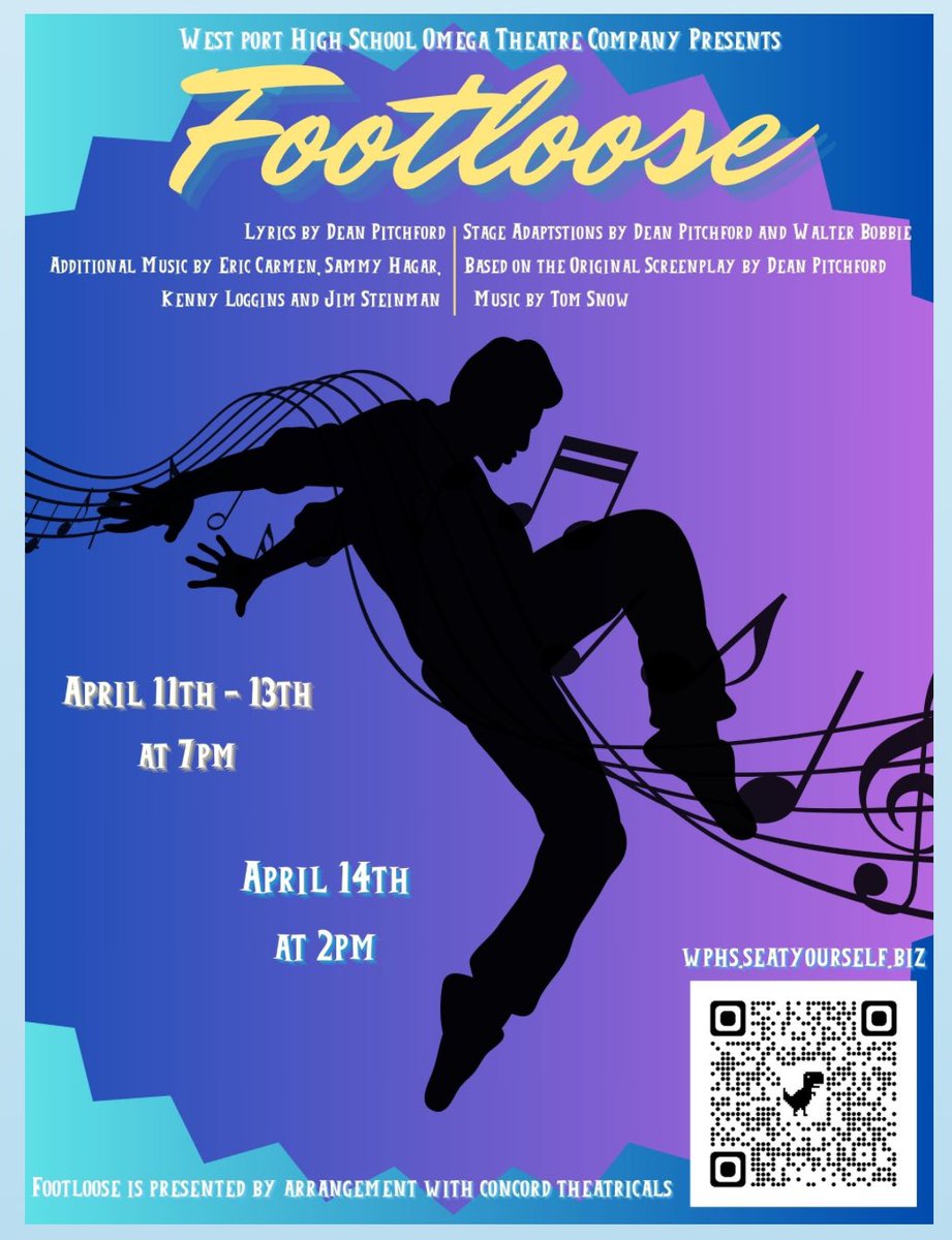 Don’t miss MCCA Theater’s performance of Footloose. @LivengoodDC