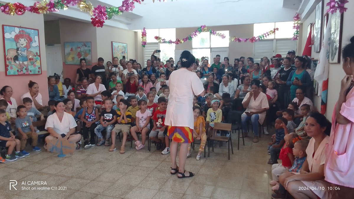 #EnFotos 📸✍️Actividades desarrolladas en el Círculo Infantil Príncipe Enano del municipio #Minas en saludo al aniversario 63 de creado los círculos infantiles este 10 de abril. 
#GenteQueSuma
#RadialistasCamagüeyanos 
@direccion_minas @frotilletminas @GelsyPuig15445