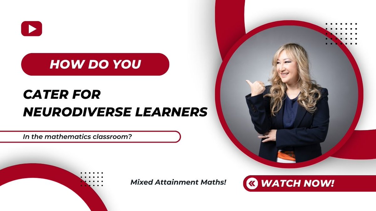 JenniferWathall's tweet image. How do I support neurodiverse students? 🧮✨ Join me as I explore a fantastic website for mixed attainment math learning 

Watch now: ow.ly/CuAL50RbY4v
#ConceptBasedMath #MixedAttainmentMath #DifferentiationInMath #InclusiveLearning #MathEducation