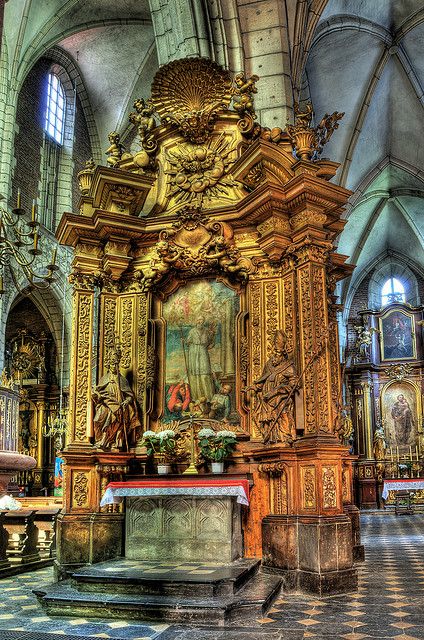 Church of Corpus Christi in Krakow, Poland