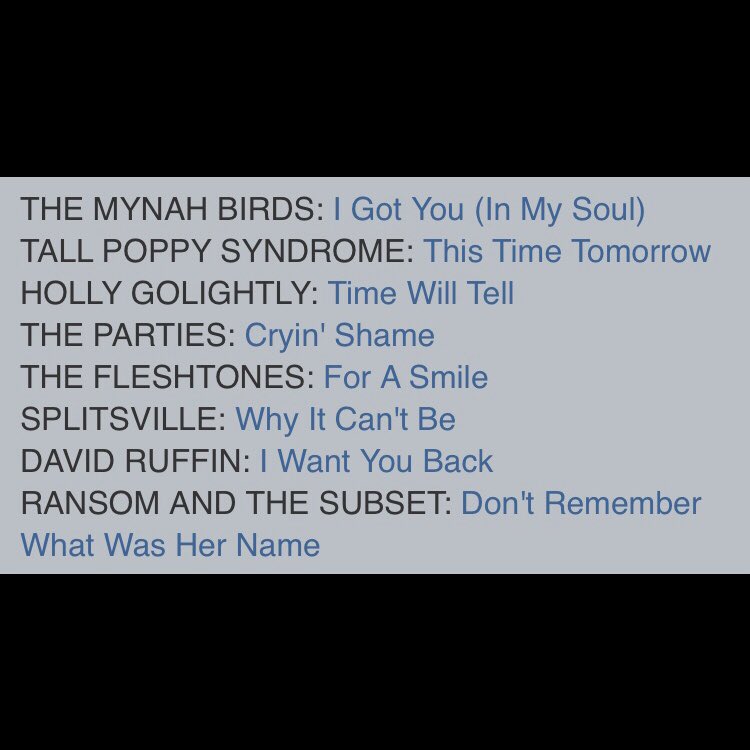 Thanks to “This Is Rock ‘N’ Roll Radio” host Carl Cafarelli for including our single “This Time Tomorrow” on his “The Greatest Songs You’ve Never Heard” playlist! #TallPoppySyndrome @MelouneyMusic @clem_burke @JonathanLea14 @kopf_g #AlecPalao @TheKinks @CafarelliCarl