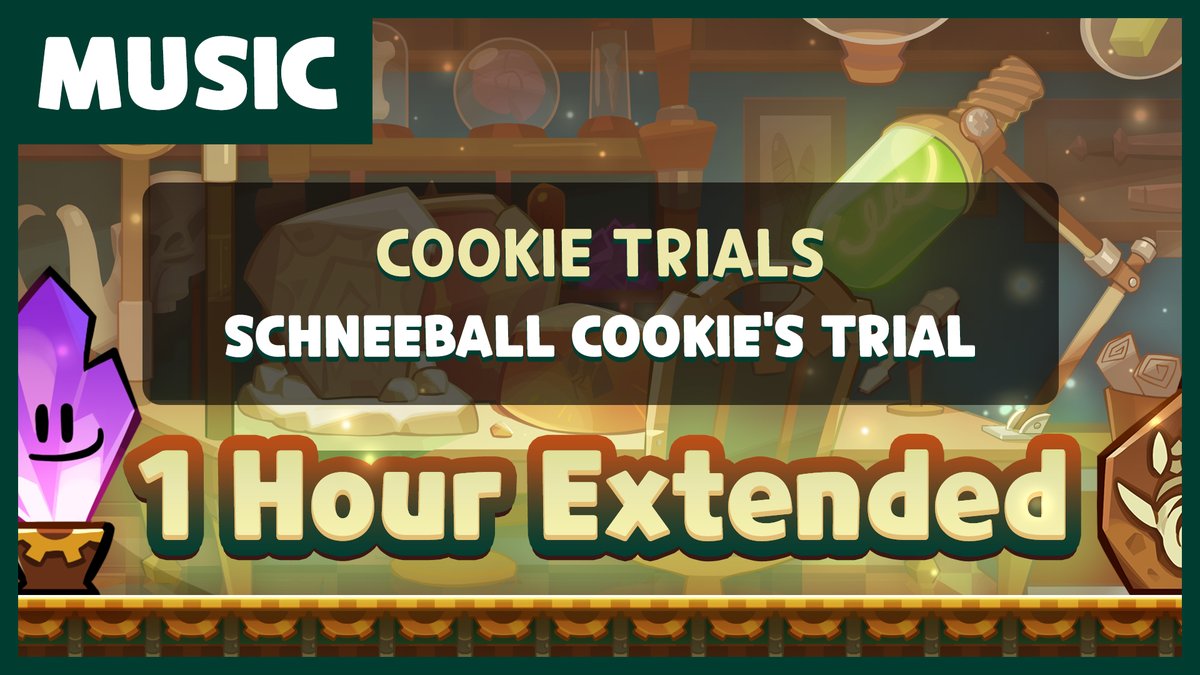 Listen to this 1-hour extended version of Schneeball Cookie's Trial! 👇 youtu.be/q7y_6daj4eg