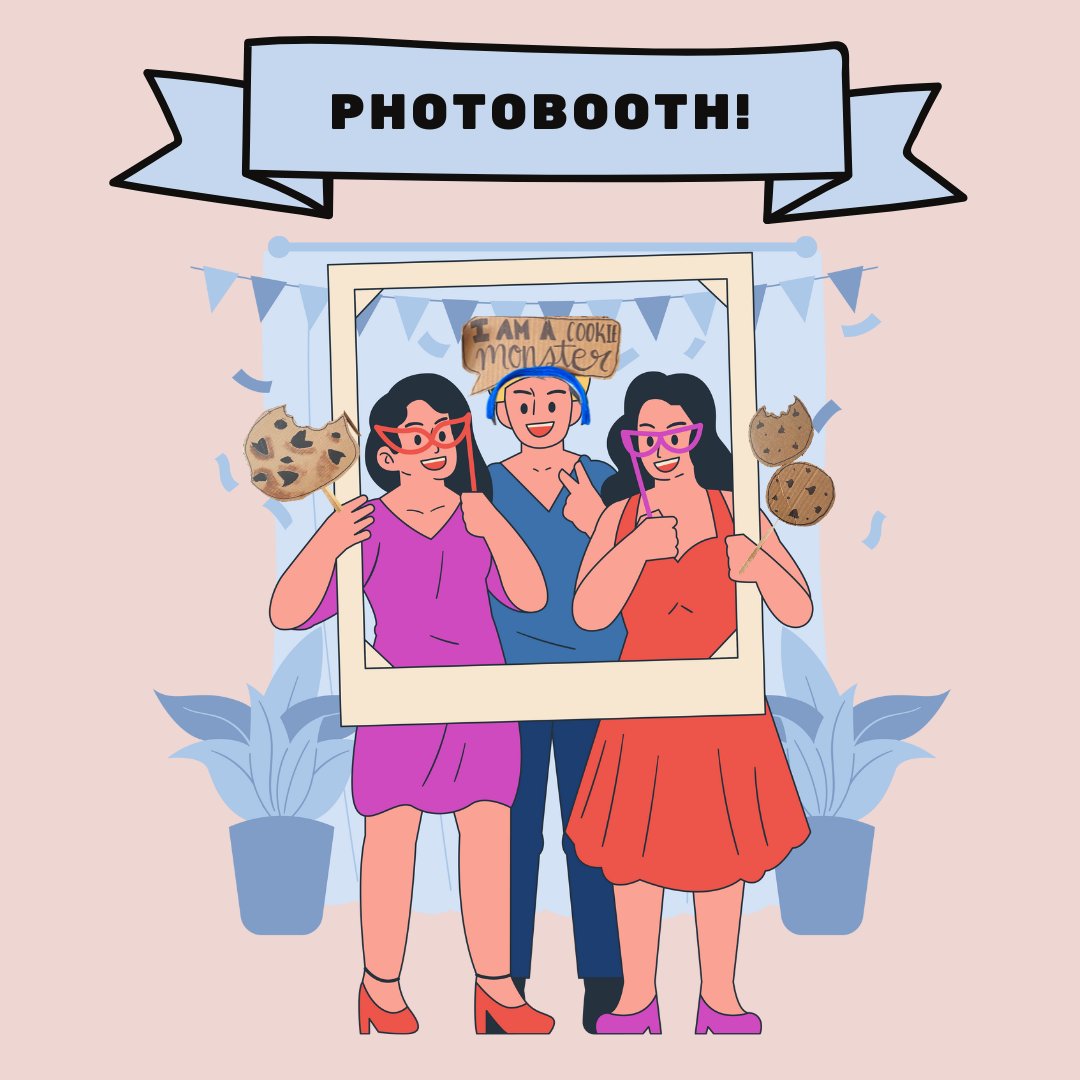 CulinaryCookOff's tweet image. Here are some more of our new FREE features this year! A door prize draw for Landmark movie passes (2 adult-combo/2 child-snackpack), generously donated by @MedShoppeCA ! And a student-designed/made, Cook Off photobooth! Be sure to post and share using our hashtag: #cookieoff