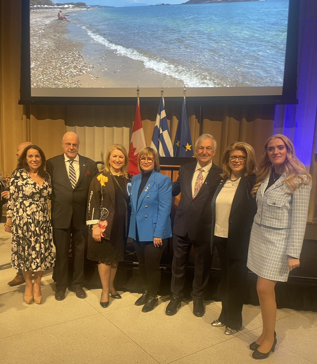 What a joy to celebrate Greek Independence with MP’s ,Ambassadors and many friends