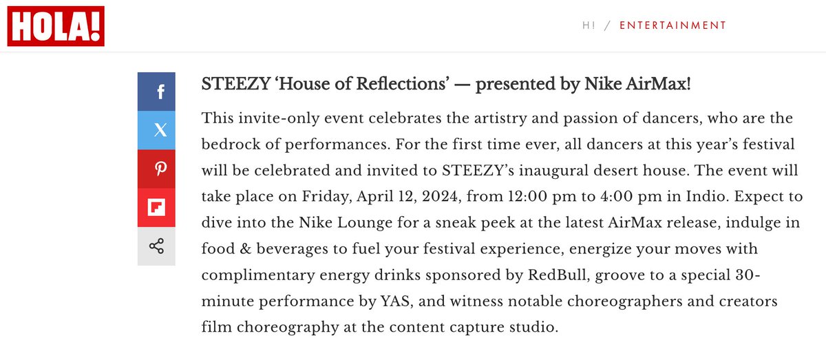 We're not just celebrating <a href="/STEEZY_Studio/">STEEZY Studio</a>'s 10 year anniversary at Coachella, but all the dancers who work so hard to put on a great show for everyone.

Surprisingly, most dancers who perform on stage don't get to stay and enjoy rest of the festival. So we made a space for them!