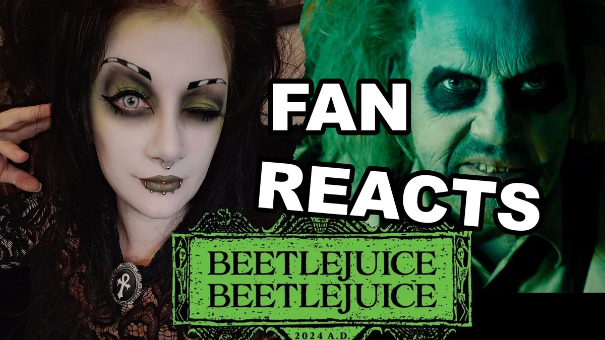 Fan Reacts to BEETLEJUICE 2 youtube.com/watch?v=mrdMfr…