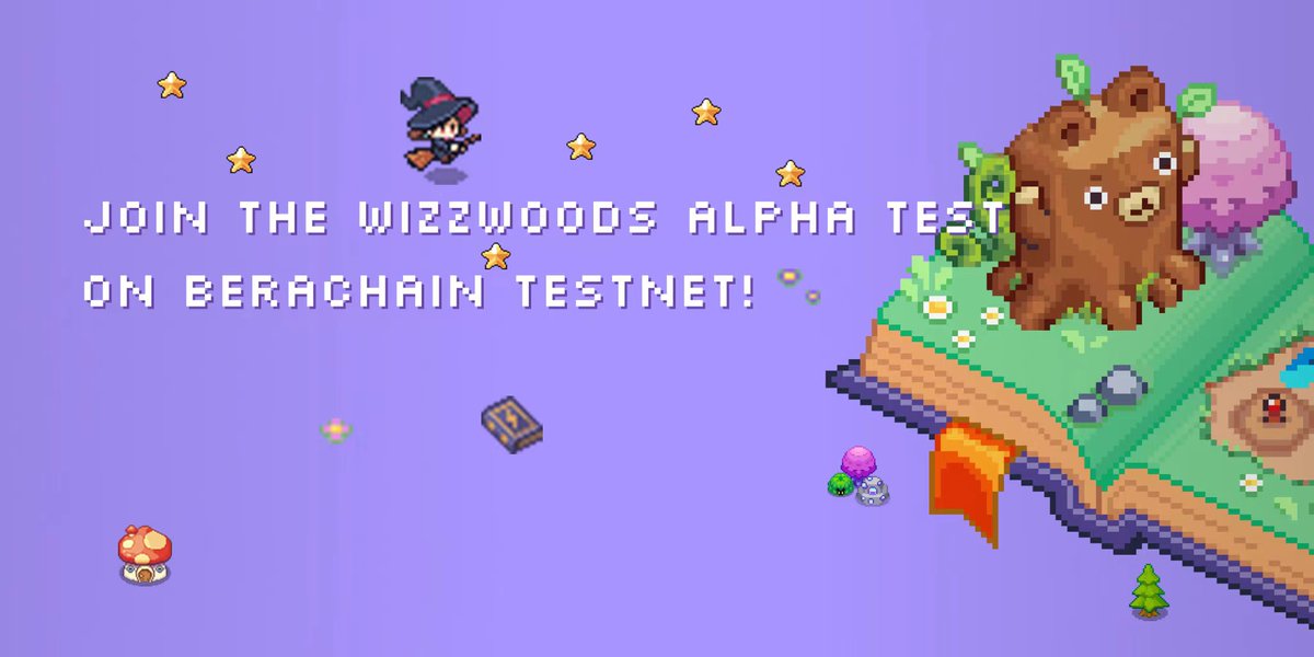 🌟 Join the Wizzwoods Alpha on Berachain Testnet!

1/3 🚀 Introduction to Wizzwoods Alpha Test
We're thrilled to announce the launch of the Wizzwoods Alpha Test on the <a href="/berachain/">Berachain Foundation 🐻⛓</a> testnet!

This is your chance to be among the first to explore a new realm of gaming.

Dive into a