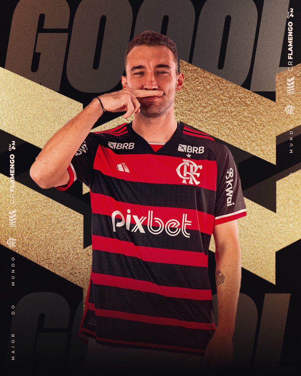 Flamengo_en's tweet image. A DEBUT GOAL FOR LÉO ORTIZ!