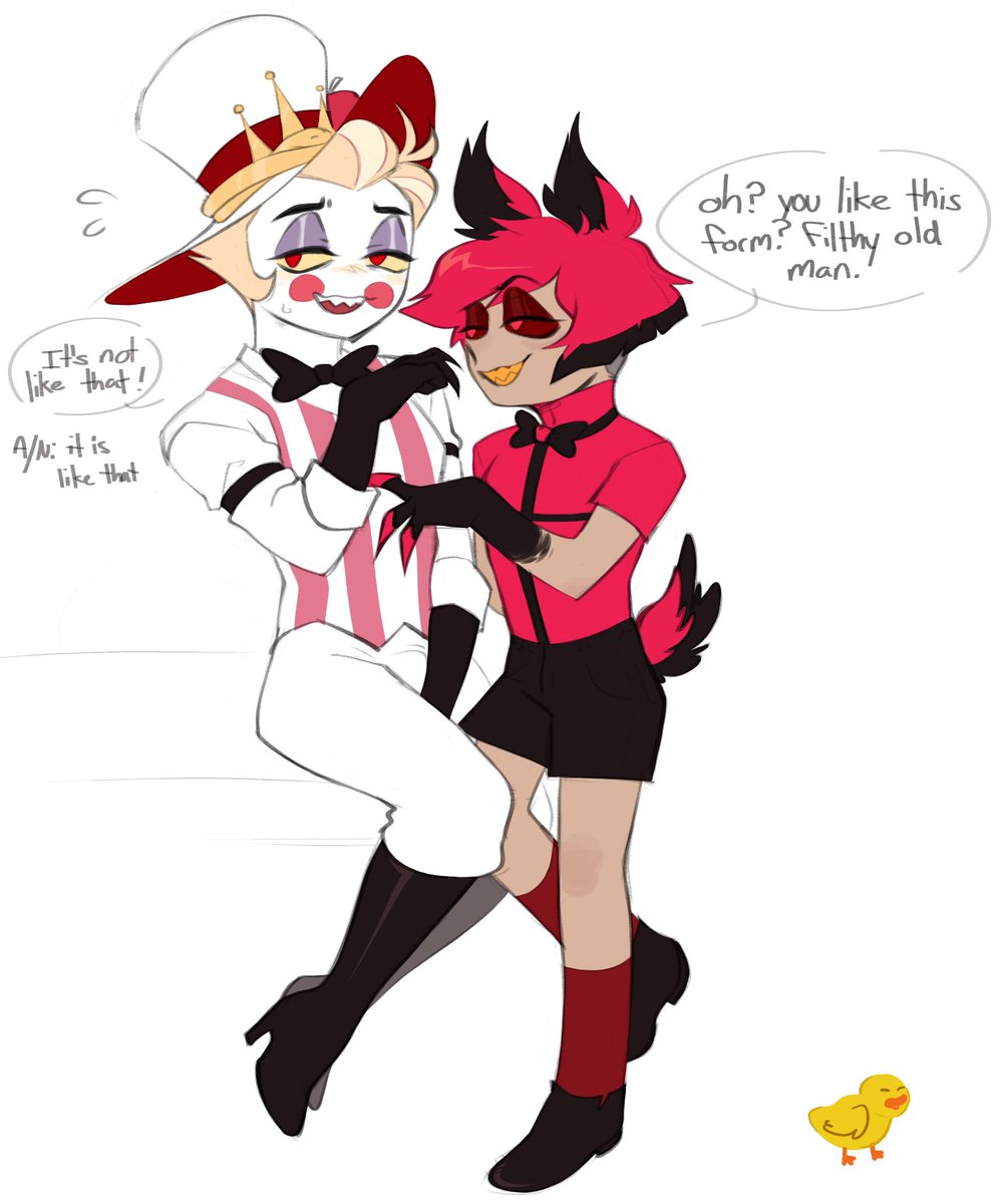 shigarakikin's tweet photo. radioapple with a side of shota alastor https://t.co/sA2XqIi6kd