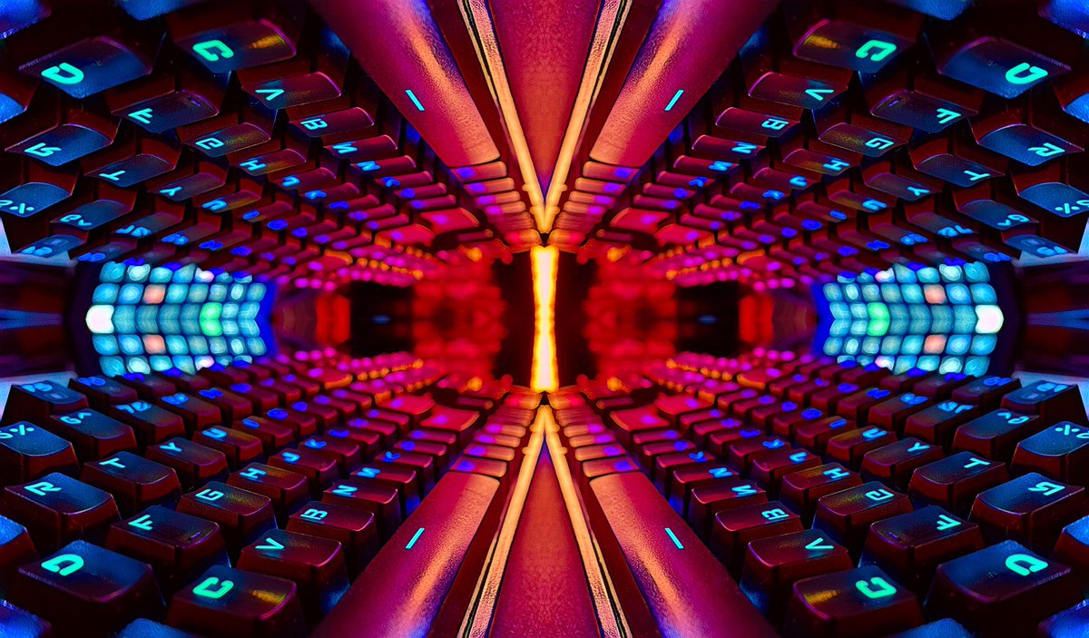 SolarGravity's tweet image. Inversion is a state of a reflective mind.
::
::
#photography #computer #keyboard #tech #technology #abstract #mirror #matrix #cool #colorful #color #geek #nerd #art #design #graphics #gfx #neon