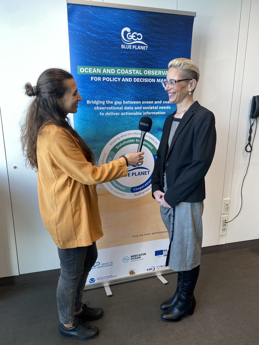 GEOBluePlanet's tweet photo. We are well into the #OceanDecade24 conference in sunny #Barcelona
Come have a chat with @audrey_hasson our EU coordinator at booth 9 @MercatorOcean!
Watch out for key messages from our satellite event on Digital Twins of the #Ocean for #ECOPs!
#VECOPS24 #GenerationBlue https://t.co/V468eFw1mj
