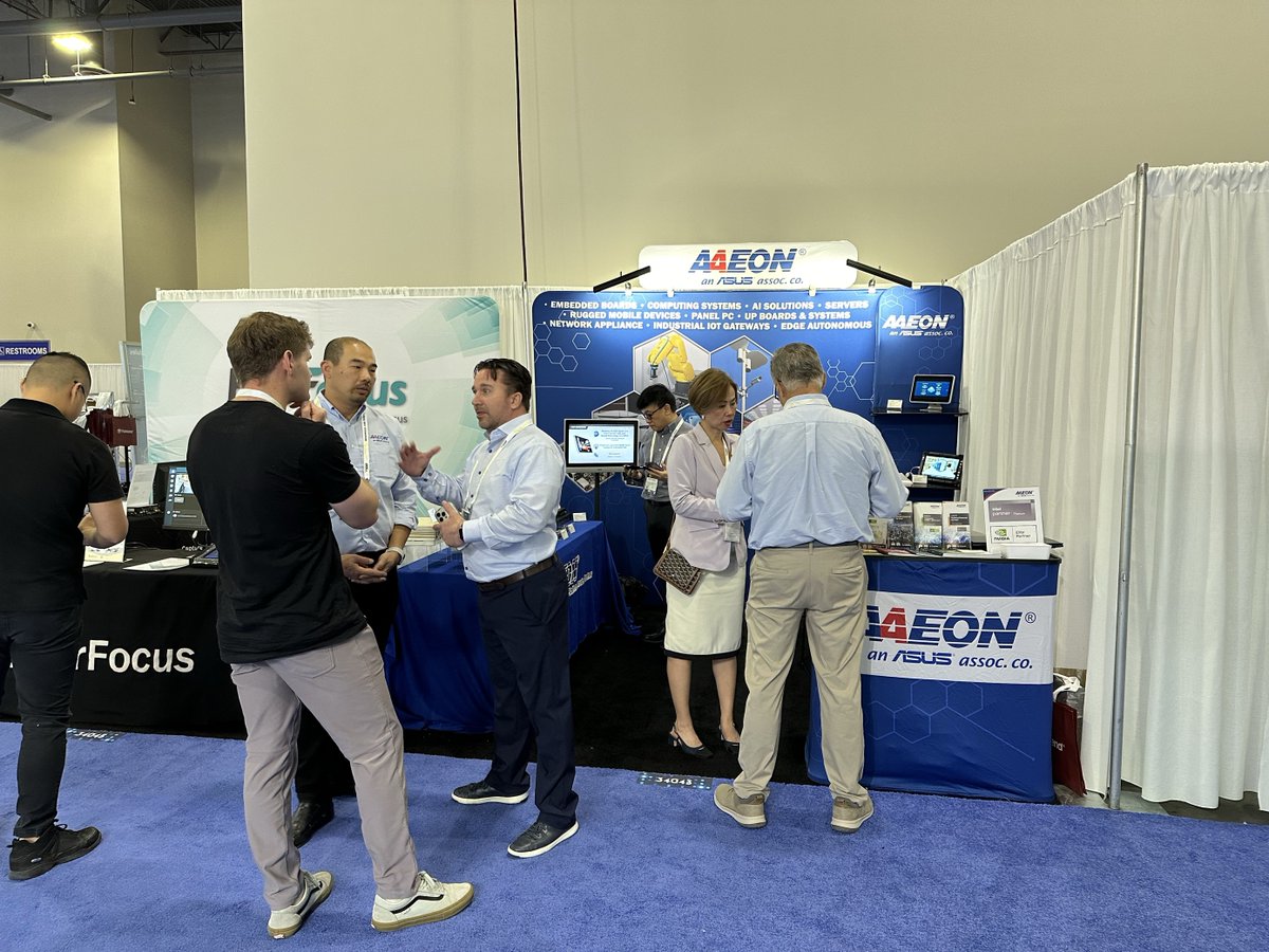 Venetian Expo Booth #34043 is packed with new products, showcases, and demos at ISC West, so make sure to stop by, the AAEON team are excited to chat and show you our latest innovations! #ISCWest #expo #cybersecurity #networking