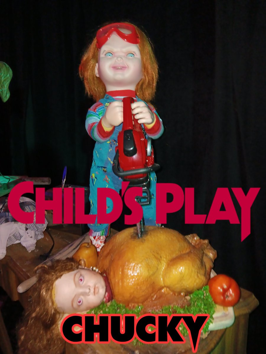 Jovine76's tweet photo. Tonight My #FriendTillTheEnd Returns!!! XOXO #ChuckysBack #Chucky #DonMancini #SYFY #USA #Peacock #NBC #UniversalStudios #HHN #ChildsPlay https://t.co/7wjVmBn8l8