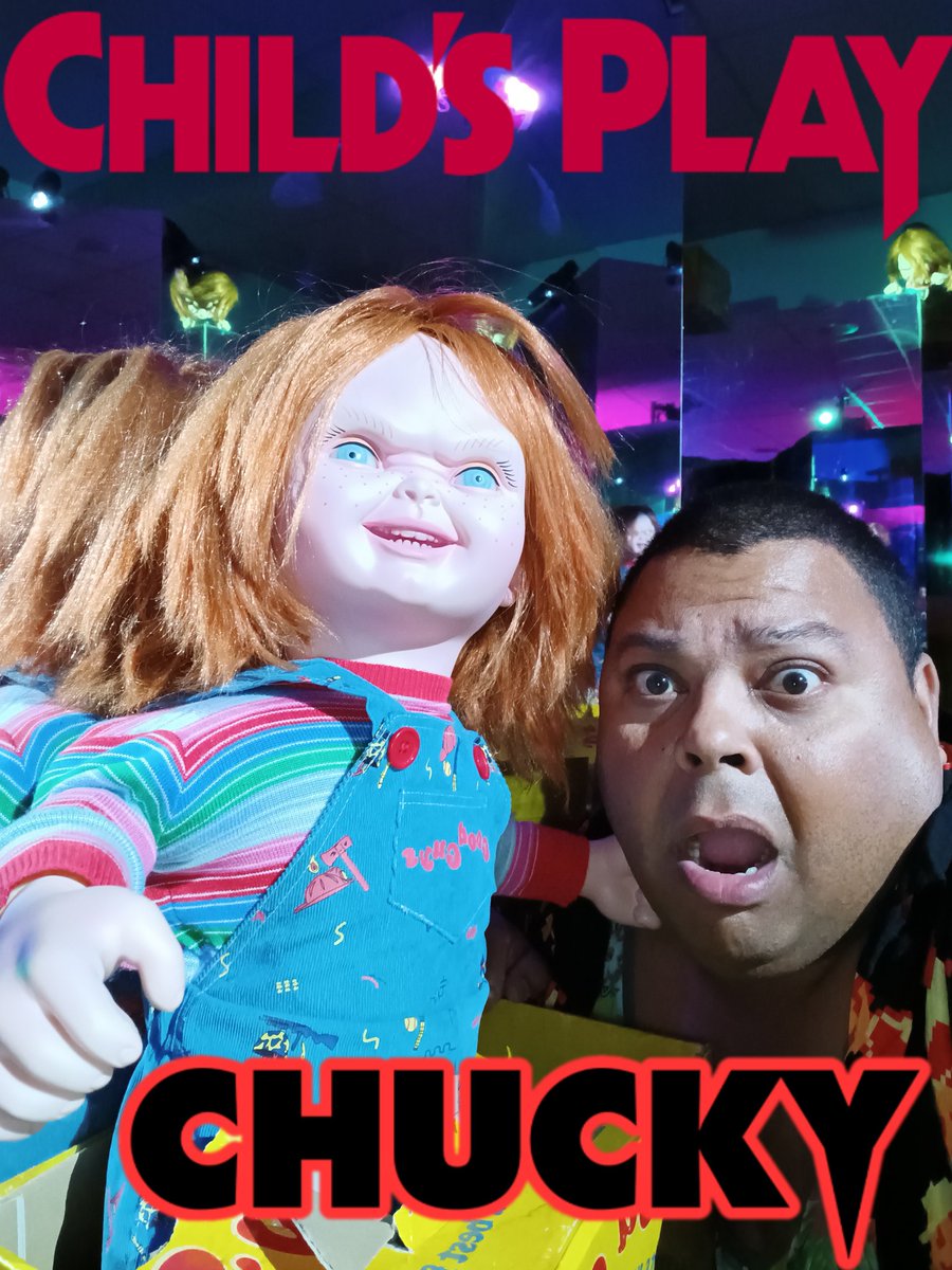 Jovine76's tweet photo. Tonight My #FriendTillTheEnd Returns!!! XOXO #ChuckysBack #Chucky #DonMancini #SYFY #USA #Peacock #NBC #UniversalStudios #HHN #ChildsPlay https://t.co/7wjVmBn8l8