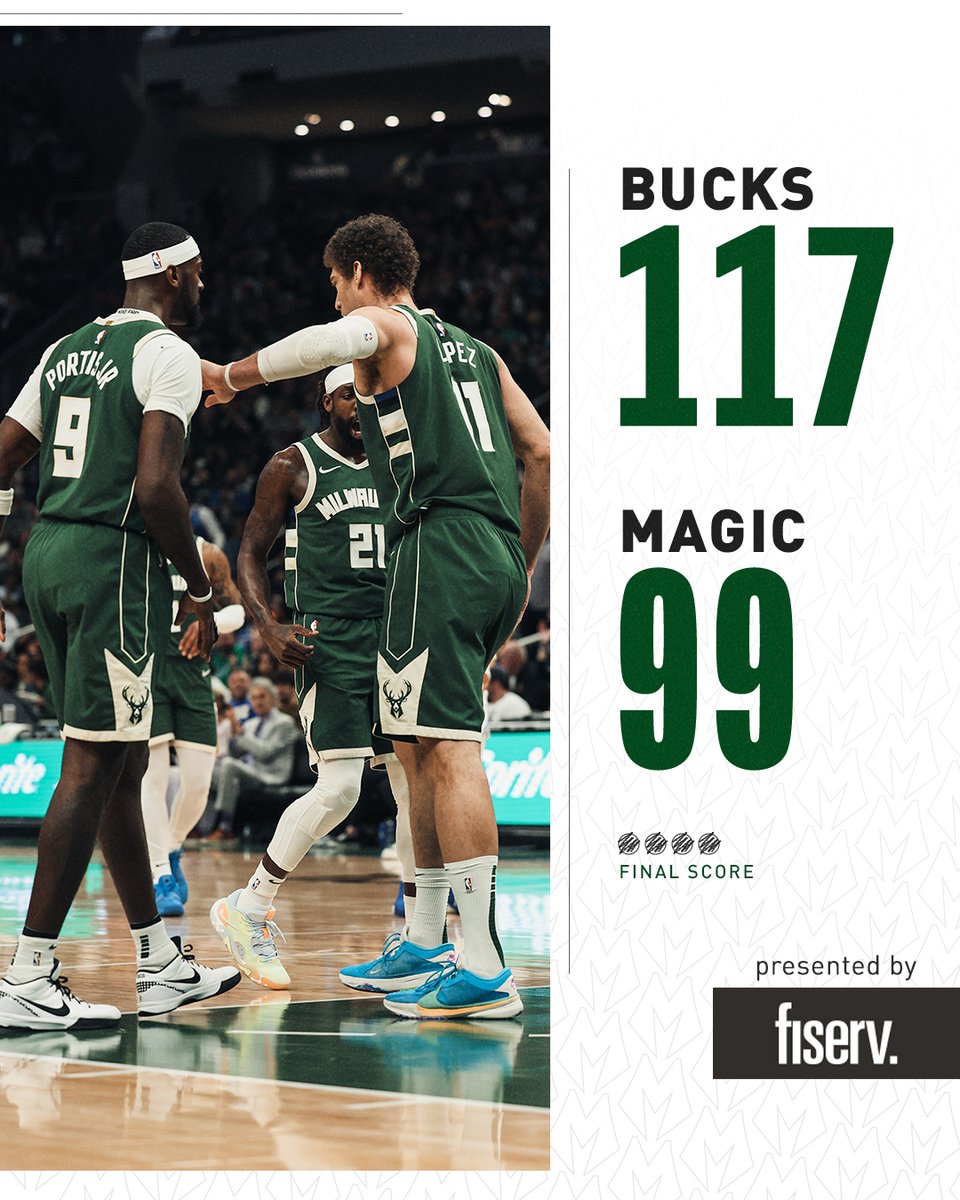 Bucks's tweet photo. No song and dance.

#FearTheDeer https://t.co/VheiooAjed