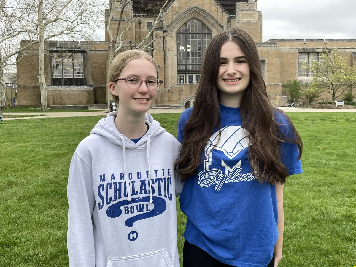 Congratulations to Abby Taylor and Marian Elmendorf for competing in the ACES Academic Challenge today at Eastern Illinois University. Our students competed in Biology, Chemistry, English and Math. It’s a great honor to advance to State - well done!