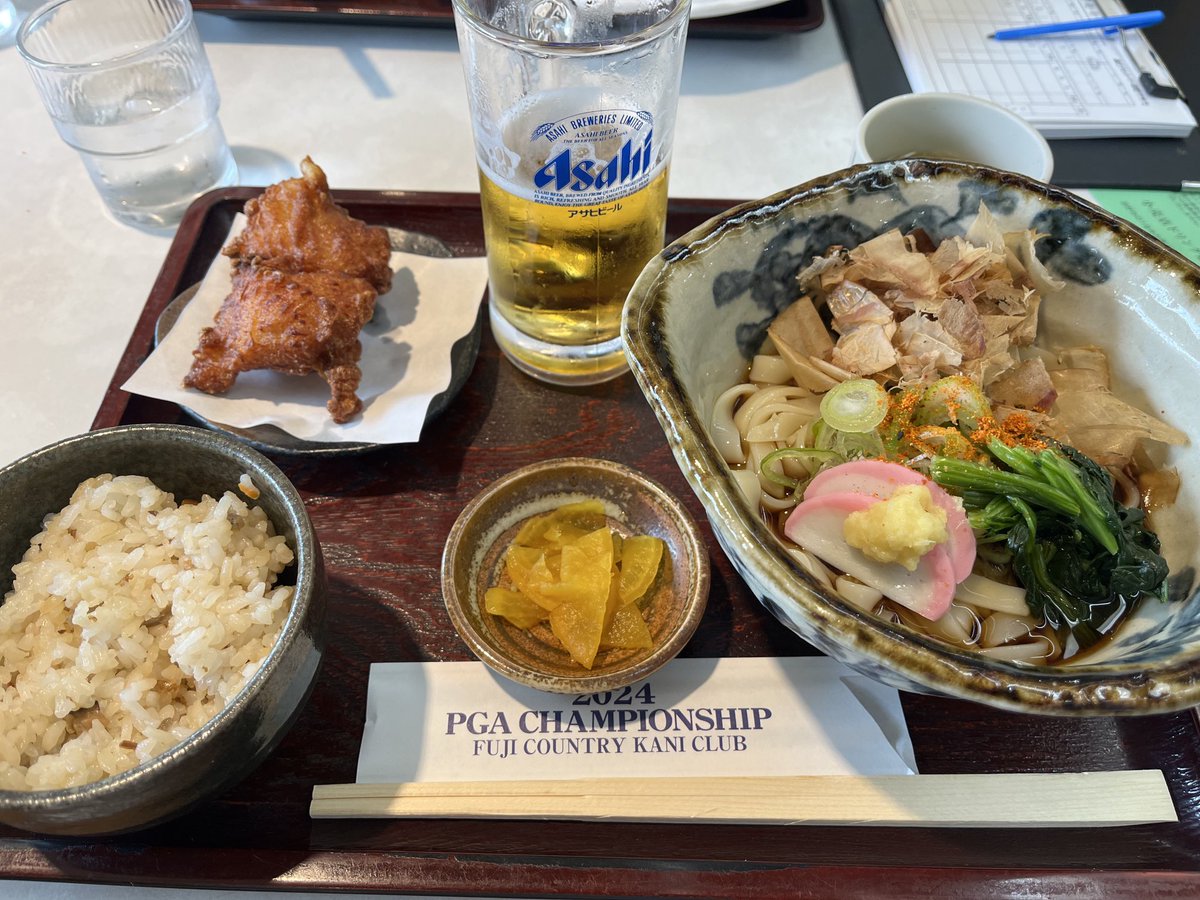 mmaa1026's tweet photo. 本日のランチ♫
きしめんセット😊⛳️ https://t.co/4cqibPUOHY
