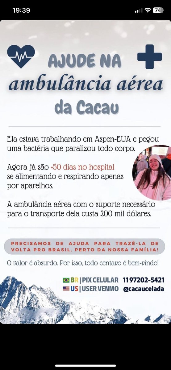 Gabi_Serafini's tweet image. se alguem puder doar qualquer quantia ou der um rt, vai ser grande ajuda! ❤️🙏🏼
