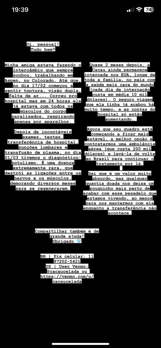 Gabi_Serafini's tweet image. se alguem puder doar qualquer quantia ou der um rt, vai ser grande ajuda! ❤️🙏🏼