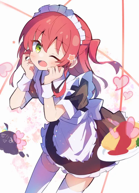 #これを見た人はメイドをTLに放流しよう 