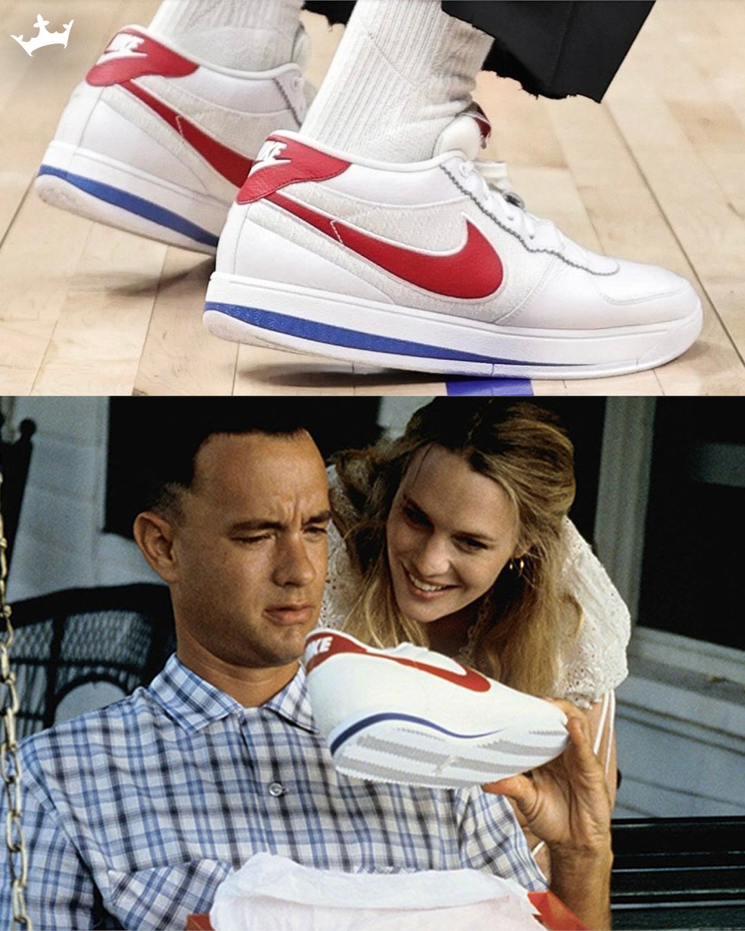 DraftKings on X Devin Booker is rocking a Forrest Gump Cortez inspired colorway of his signature shoe this evening. NBAKicks https t 8BDe0C4R24 X