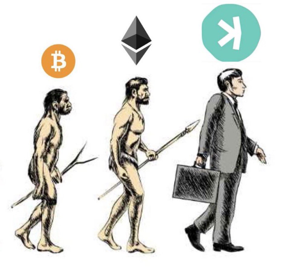 Imagine a world where $ETH is no longer relevant

And where $KAS is the most cutting edge smart contract platform

And where $KAS is also superior to #BTC because of the ethos that went into creating $KAS — a scalable  proof-of-work, built to be more #Bitcoin than #Bitcoin