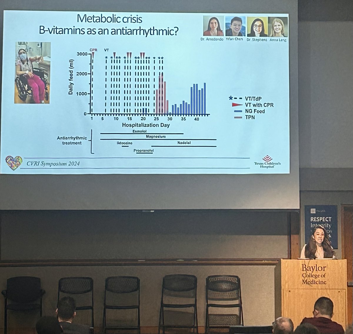 Fantastic showing from our CV Genetics team at BCM Cardiovascular Research Institute Symposium today! great posters, 2 invited speakers, and 3 best poster awards (undergrad, grad, and post-doc) from mentees of the incredible Dr. Christina Miyake on TANGO2 projects!…