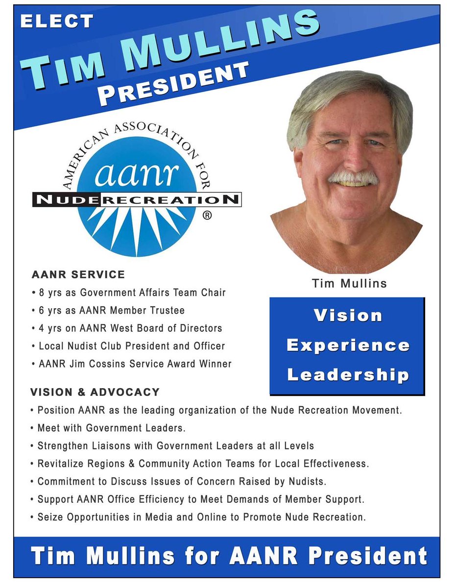 NudeinN's tweet photo. Linda, I searched  your opponent, and look what I found! He has  EXACTLY the same goals as he did SIX YEARS AGO! He just updated the numbers. This guy isn't going to do anything new for AANR. https://t.co/bpE7VrYKBG