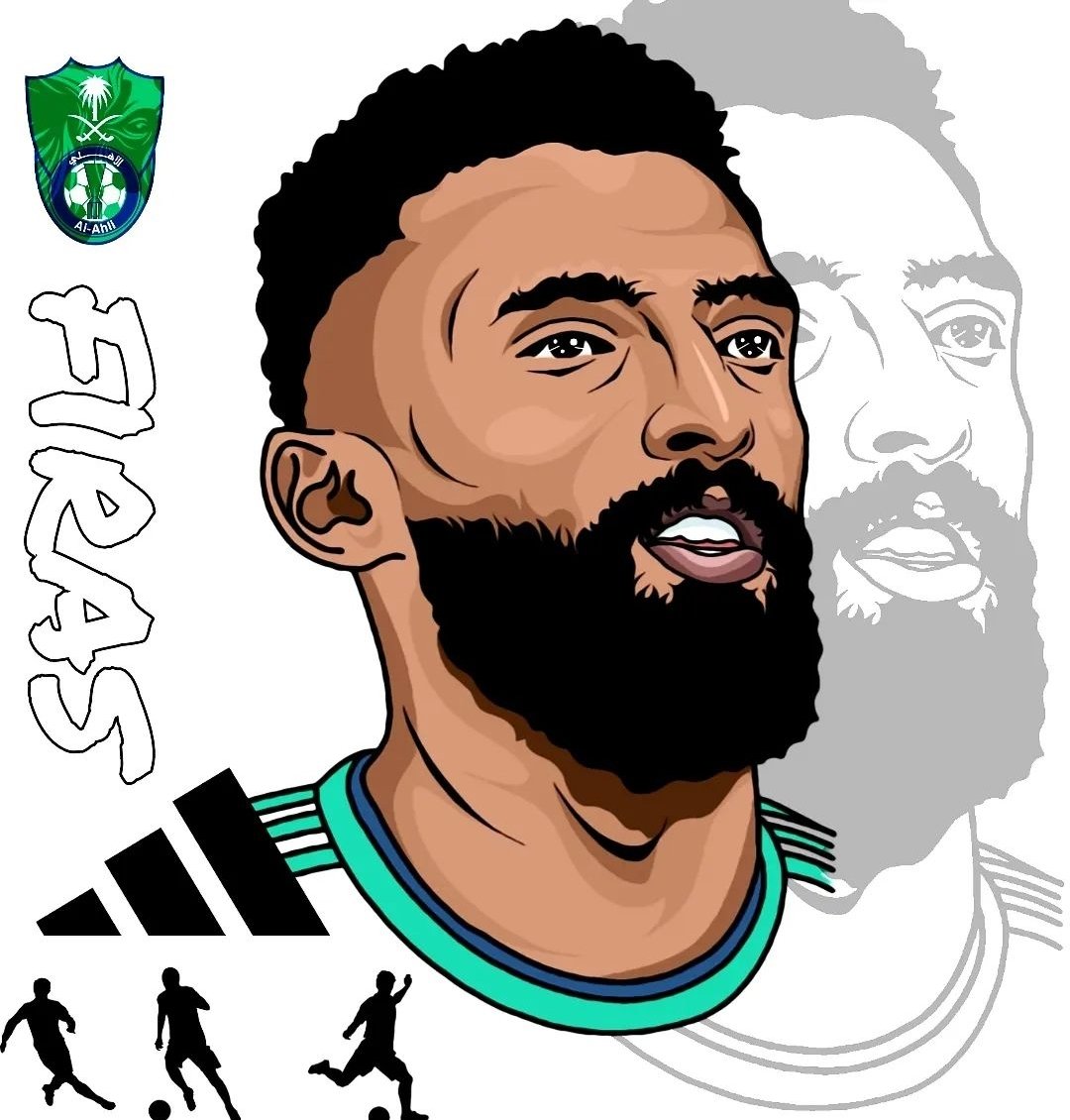 #الاهلي #رسم ✍️💭