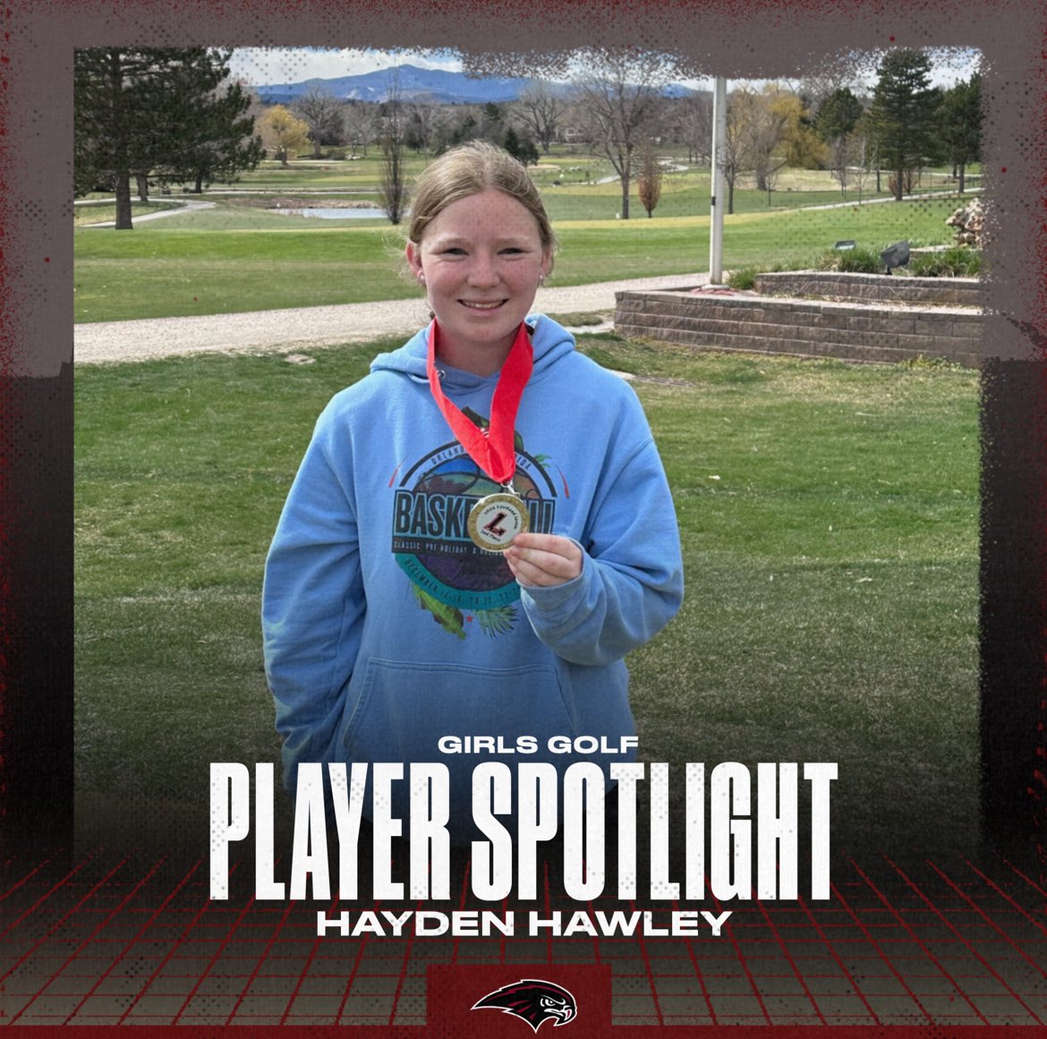 HorizonHawksAD's tweet photo. Congrats to Hayden on taking 2nd place at the Loveland Invitational! Great golfing with a 79! #HawkNation https://t.co/kxJp2hv71z