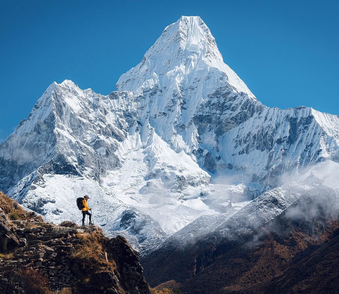 Everest Region Trekking. Learn More: luxuryholidaynepal.com/everest-trekki… #everestregion #everestbasecamp #luxuryholiday #luxurytravel #beautifuldestinations #wonderful_places #nepal #visitnepal