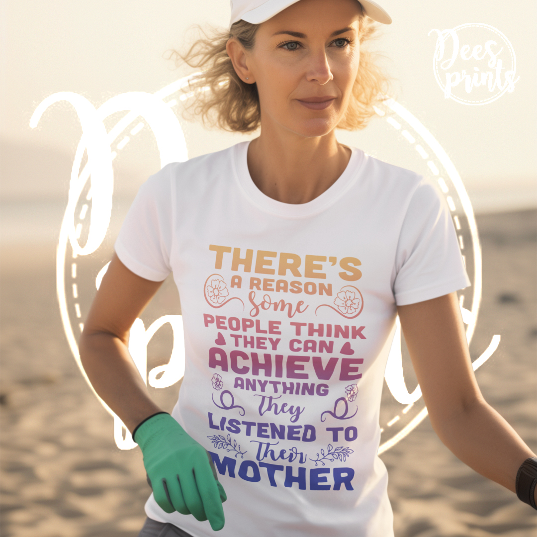 There's a reason some people think they can achieve anything they listened to their mother.🥰🥳 Get your shirt right now! 🤗 #mothersday #mothersdaygiftideas #mamasboy #mamaandson #womenshealthcare