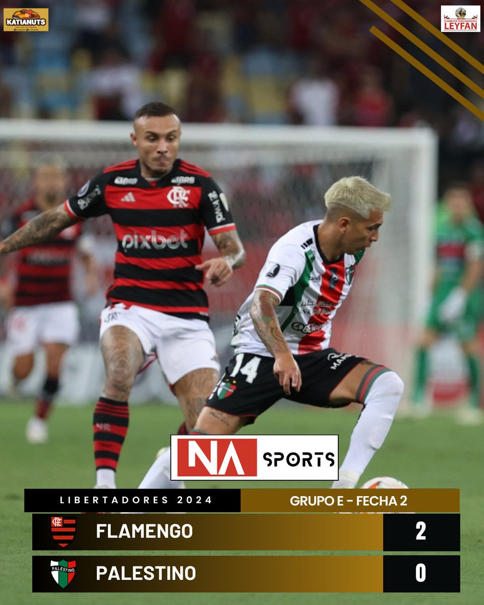 NASportsOK's tweet image. LA JORNADA DE LOS NUESTROS

No fue una buena jornada para nuestros clubes a nivel internacional

Por #Sudamericana, #ULaCalera cayó 0-1 de local ante U. Católica de Ecuador

Por #Libertadores, #Palestino y #Cobresal cayeron 2-0 en Brasil ante Flamengo y Sao Paulo respectivamente