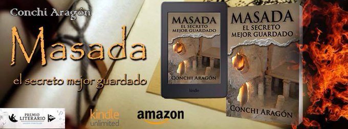 @ConchiAragonP
'Masada, el secreto mejor guardado'.
Una novela que nos traslada desde la primera guerra judeo-romana hasta el Israel de la actualidad. 
#ebook➡ relinks.me/B087ZQ8YRC
Tapa blanda ➡  relinks.me/B087SGC6XP #thrillerhistorico #novelahistorica #Masada #Israel #Rt