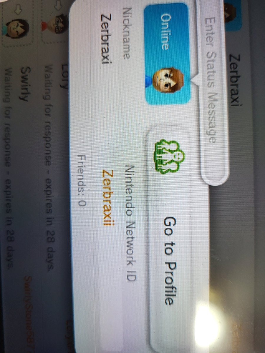 Anyone on Pretendo?!
PNID: Zerbraxii